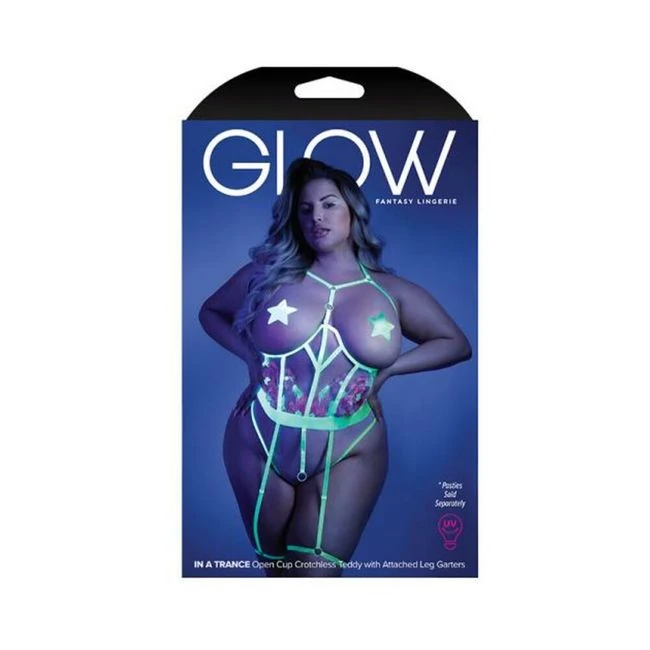 Glow In A Trance Floral Embroidered Open-cup Crotchless Teddy With Attached Leg Garters Neon Chartre - What Is the Glow In A Trance Floral Embroidered Open-cup Crotchless Teddy With Attached Leg Garters Neon Chartre?