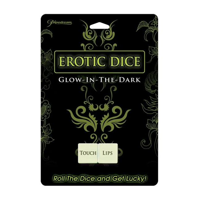 Glow in the Dark Erotic Dice - Overview