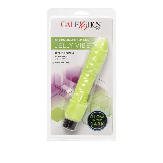 Glow in the Dark Jelly Penis Green - Experience the Glow in the Dark Jelly Penis Green