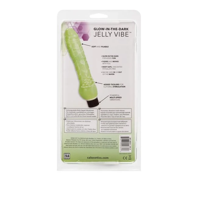 Glow in the Dark Jelly Penis Green - How It Feels