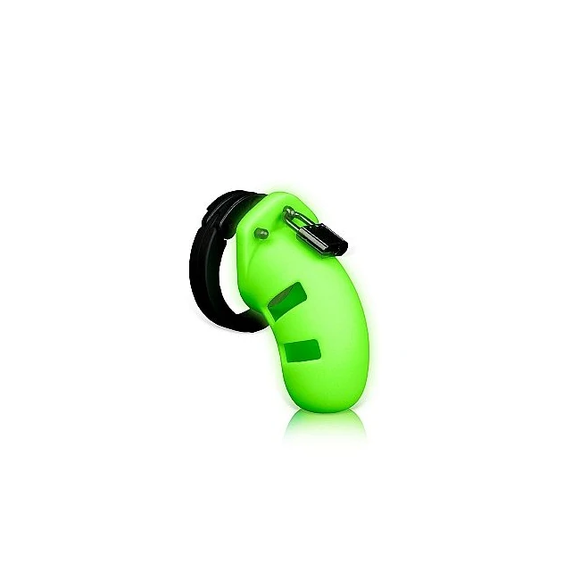 Glow Model 20 Cock Cage 3.5 in Glow in the Dark - Dimensions & Fit
