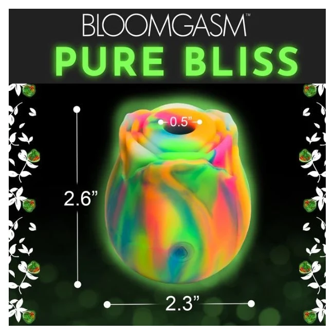 Glow Rose Glow-in-the-dark Clit Stimulator - Power & Performance