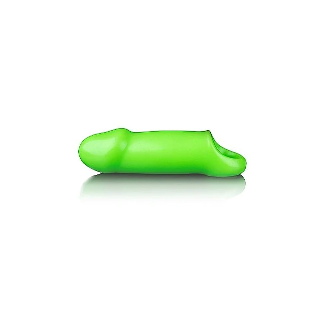 Glow Smooth Stretchy Penis Sleeve Glow in the Dark - Grip & Control