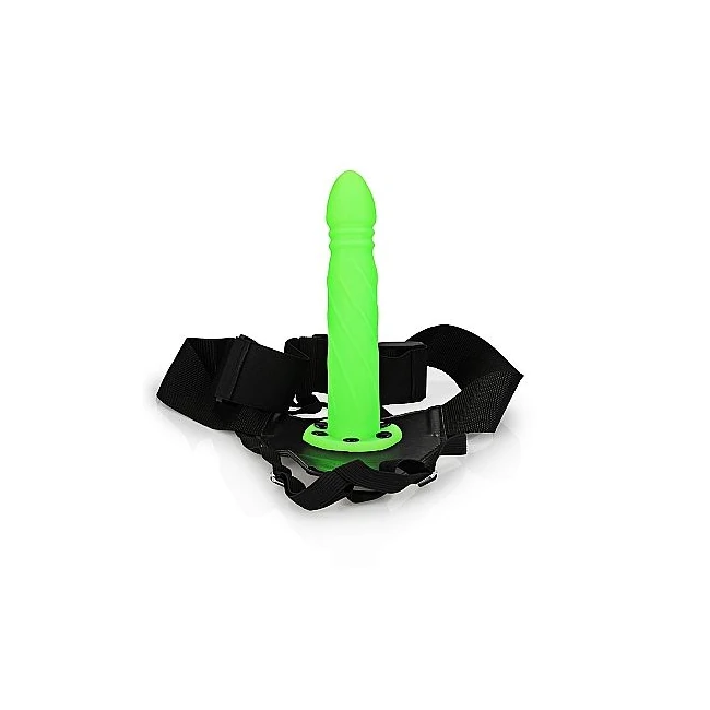 Glow Twisted Hollow Strap on - Additional Features