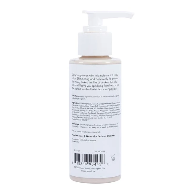 Glow Vanilla Cupcake Shimmer Lotion - What Stands Out