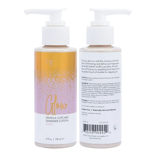 Glow Vanilla Cupcake Shimmer Lotion - Fragrance, Shimmer and Formula Notes