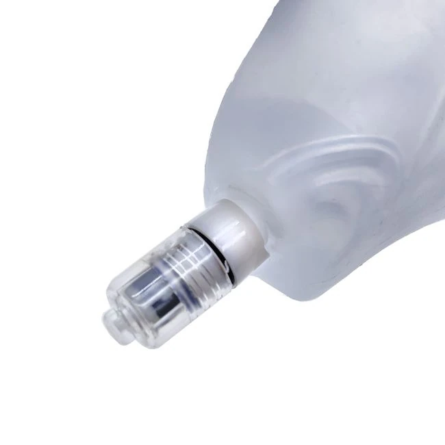 Glowhole-1 Buttplug W/ Led Insert Small Clear Frost - Graduated Sizing & Features
