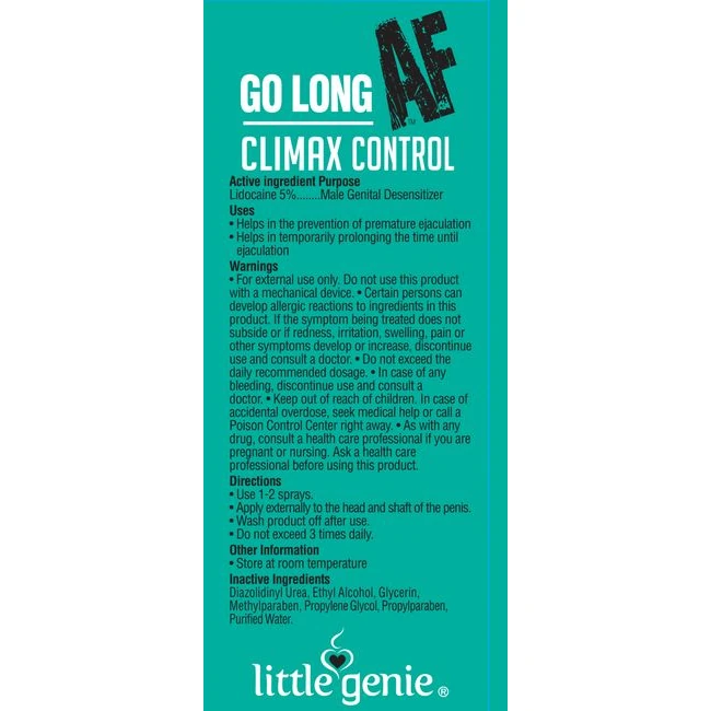 Go Long Af Prolong Spray - Go Long AF Prolong Spray by Little Genie