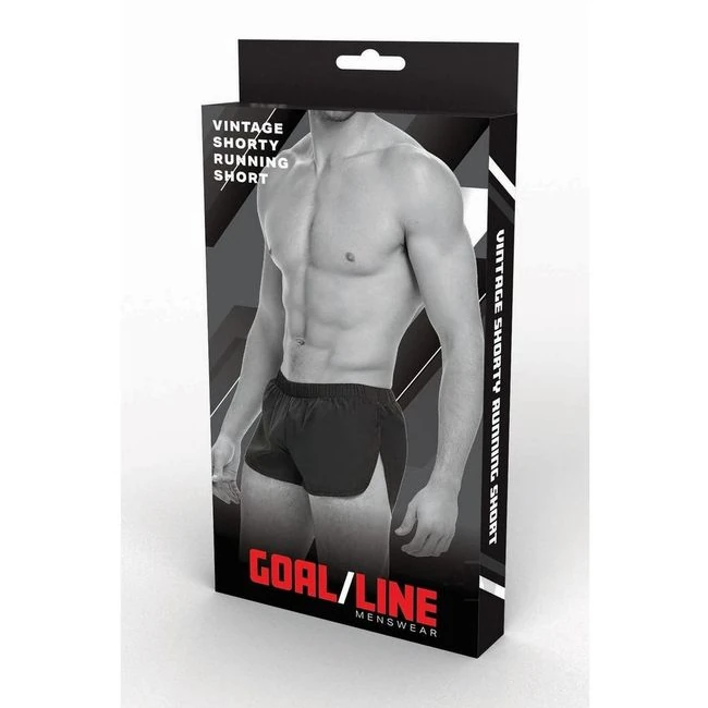 Goal Line Extreme Split Shorts Blk - Key Details