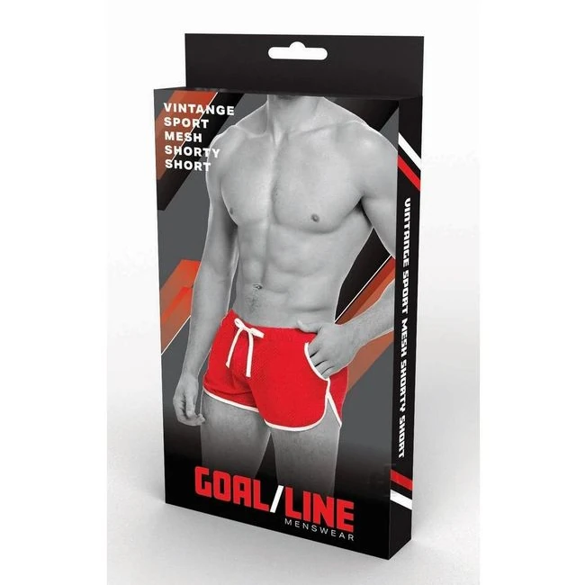 Goal Line Side Split Mesh Short - Fabric & Feel
