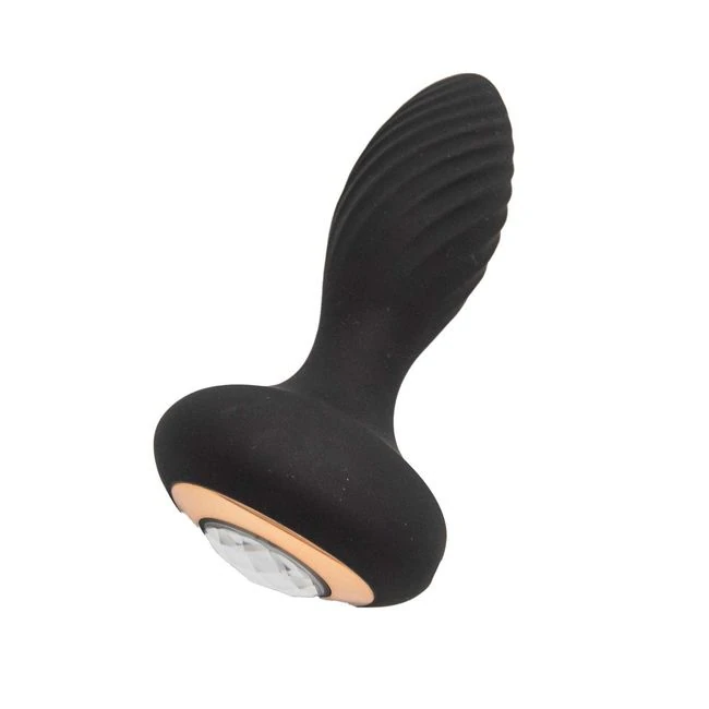 Goddess Diamond Vibrating Plug Black - How It Feels