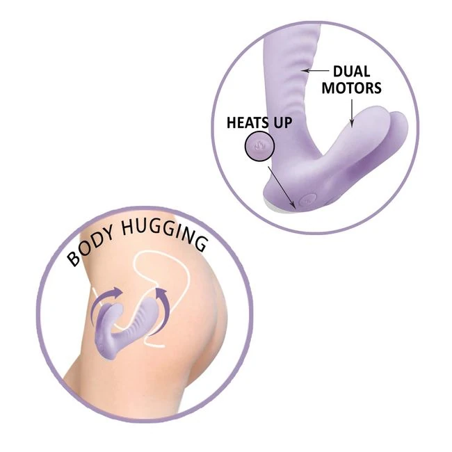 Goddess Heat Up Bunny Lavender - Vibration Modes & Stimulation