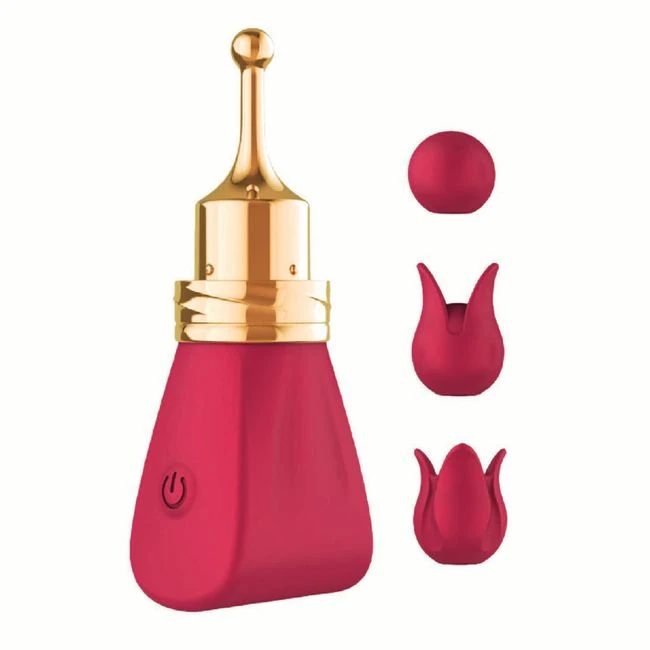 Gold Glam Tri Tip Vibe Red - How It Feels