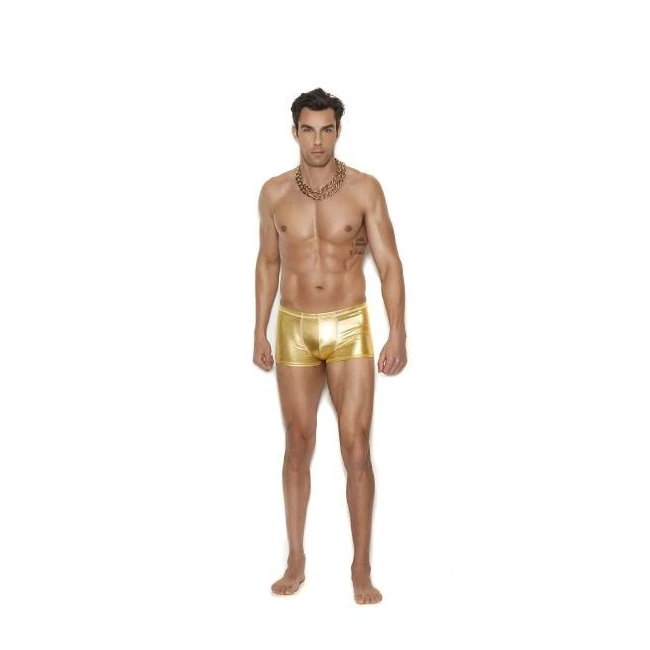 Gold Lame Boxer Brief - Comfort & Fit