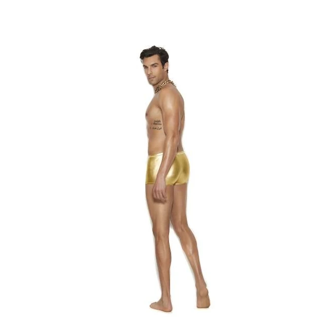 Gold Lame Boxer Brief - Build & Quality