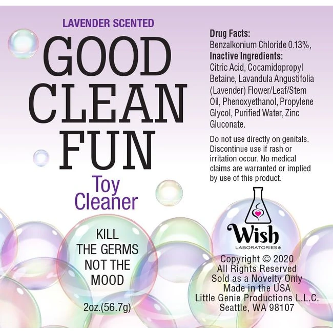 Good Clean Fun Lavender 2 Oz Cleaner - Overview