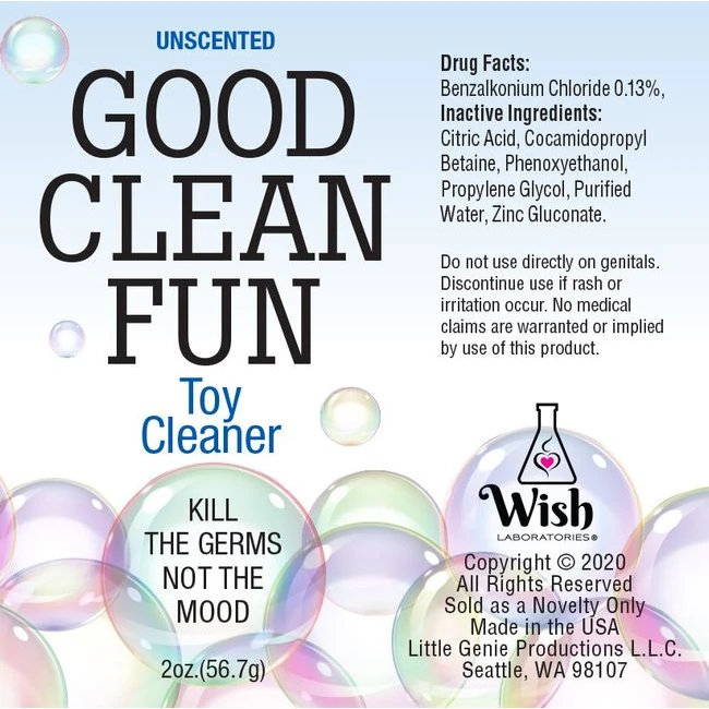 Good Clean Fun Unscentedcleaner - Key Details