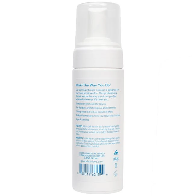 Good Clean Love Ultra Sensitiv Foam Wash 5oz. - Overview