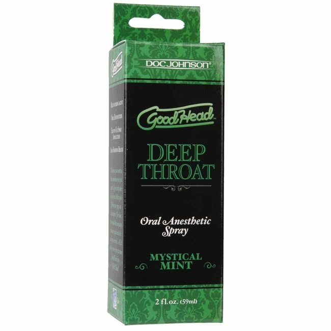 Goodhead Deep Throat Spray - Application