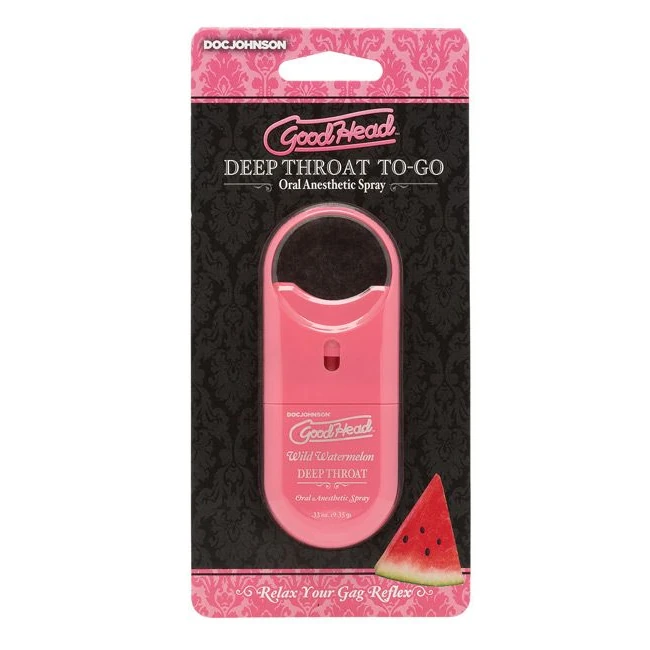 GOODHEAD DEEP THROAT SPRAY - Formula & Feel