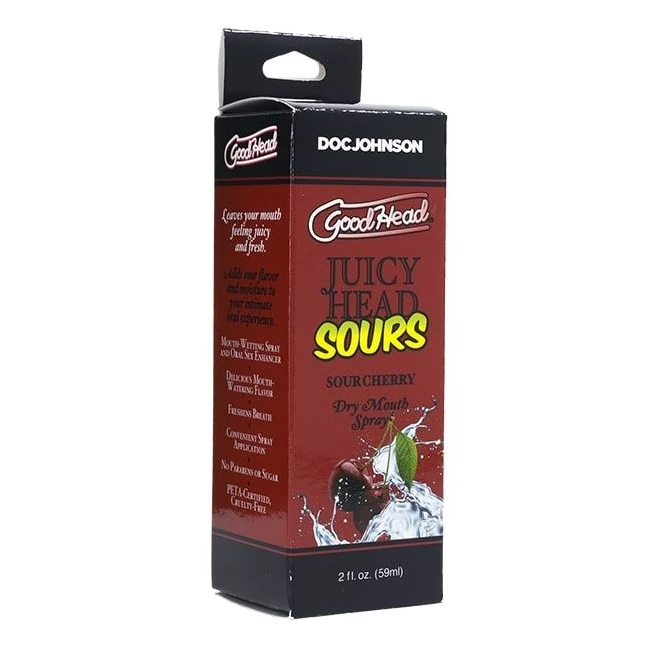 Goodhead Juicy Head Sours Mouth Spray - Application & Usage