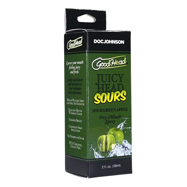 Goodhead Juicy Head Sours Mouth Spray - Features
