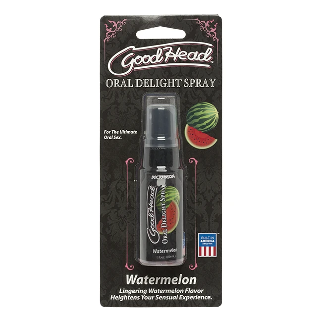 Goodhead Oral Delight Spray - Formula and Feel