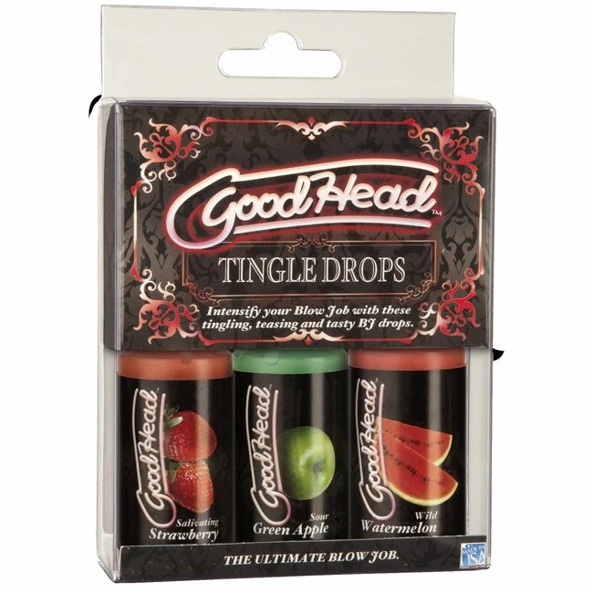 Goodhead Tingle Drops - How Goodhead Tingle Drops Feel in Use
