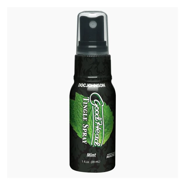 Goodhead Tingle Spray 1 oz Mint - Cool Mint Built for Oral Play