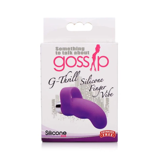 Gossip G-thrill Finger Vibe Violet - Gossip G-thrill Finger Vibe Violet by Curve Novelties