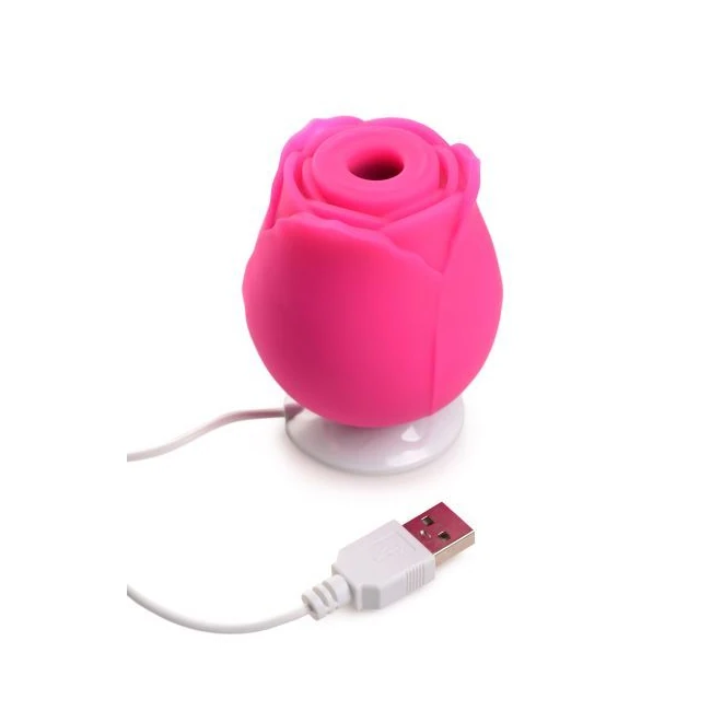 Gossip Rose 10x Silicone Clit Suction Stimulator - Vibration Modes and Suction Power
