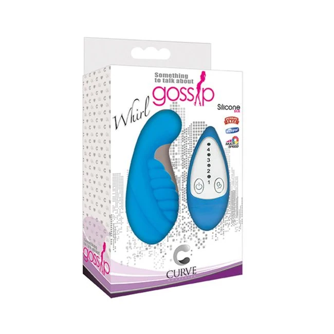 Gossip Whirl 4 Speed Silicone Egg Vibe- Blue - What Is the Gossip Whirl 4 Speed Silicone Egg Vibe- Blue?