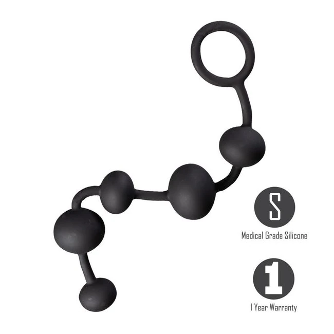 Grayson Silicone Anal Beads - Shape & Comfort