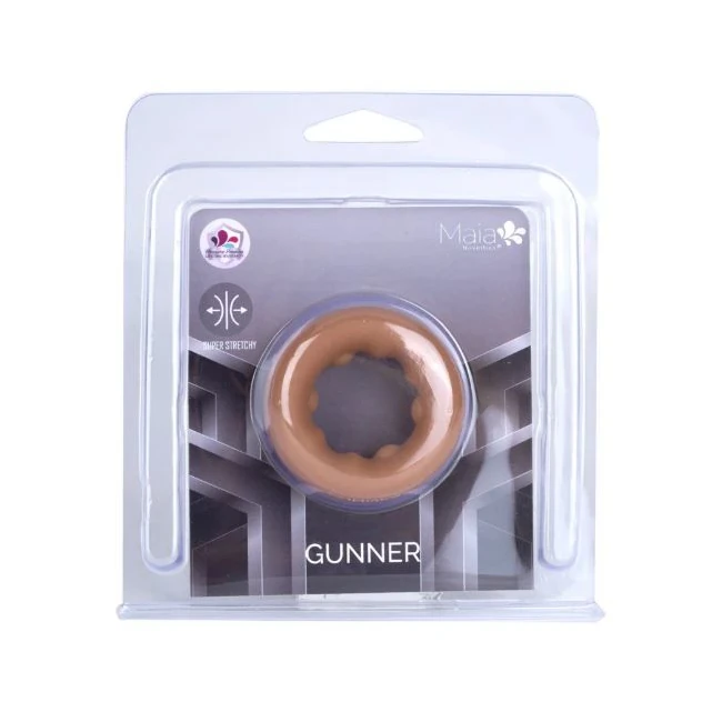 Gunner - Liquid silicone with a nubbed inner surface