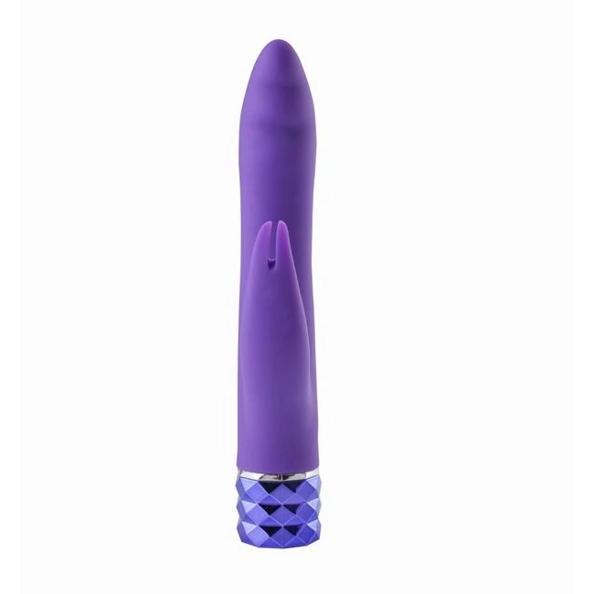 Hailey Silicone Rabbit Purple - Experience Intense Pleasure with the Hailey Silicone Rabbit Vibrator