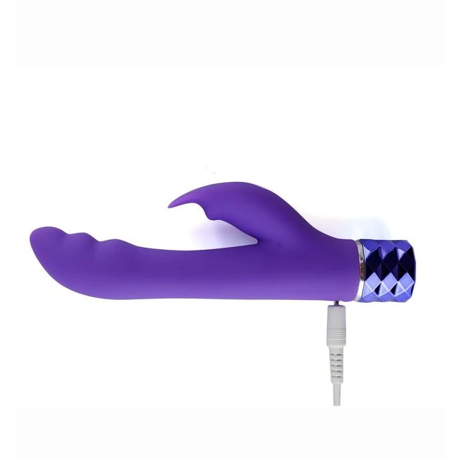 Hailey Silicone Rabbit Purple - How It Feels