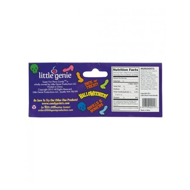 Halloweenies Dick or Treat Minis Bag of 25 - What Is the Halloweenies Dick or Treat Minis Bag of 25?