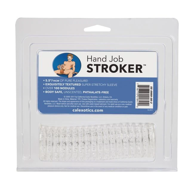 Hand Job Stroker - Cleanup and Care