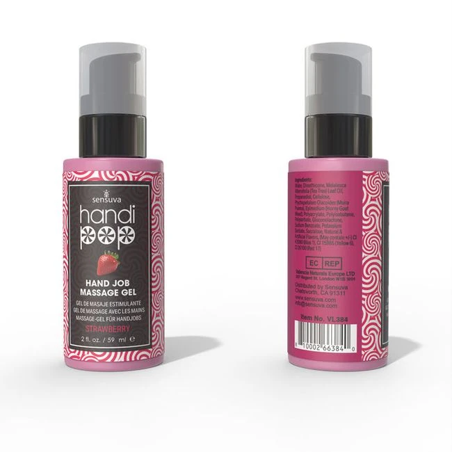 Handipop Edible Massage Gel - Formula & Feel