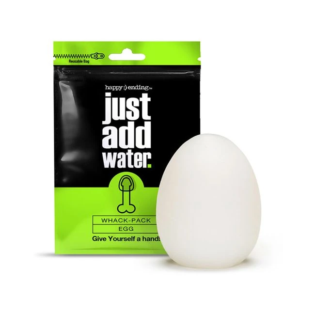 Happy Ending Just Add Water Self-lubricating Whack Pack - Assorted 12-piece P.o.p - Internal Texture