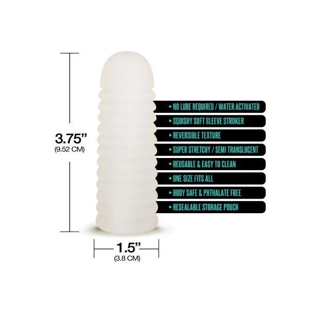 Happy Ending Just Add Water Whack Pack Sleeve - Material Feel & Features