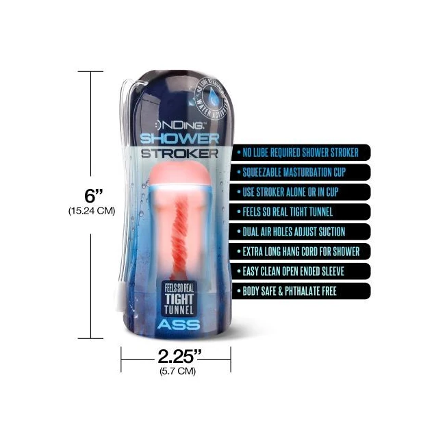 Happy Ending Shower Stroker Ass - Specifications