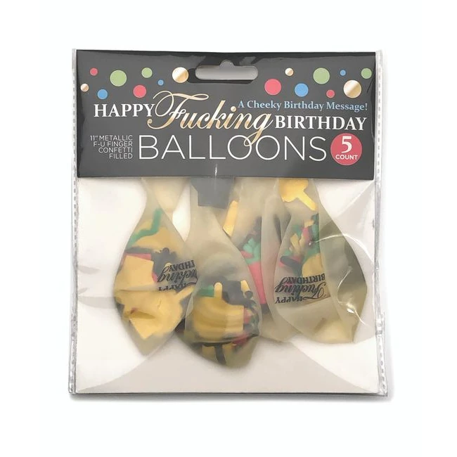 Happy F*ing Birthday Confetti - Available Variations
