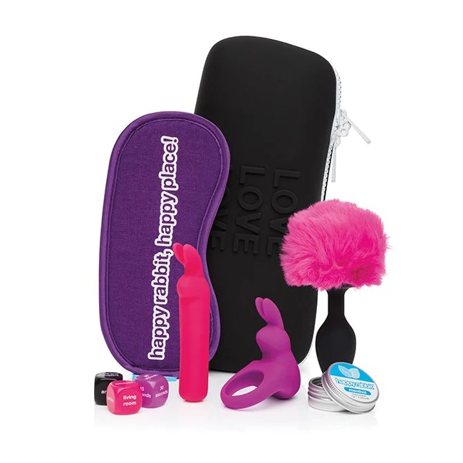 Happy Rabbit Couples Pleasure Kit 7pc - How It Feels