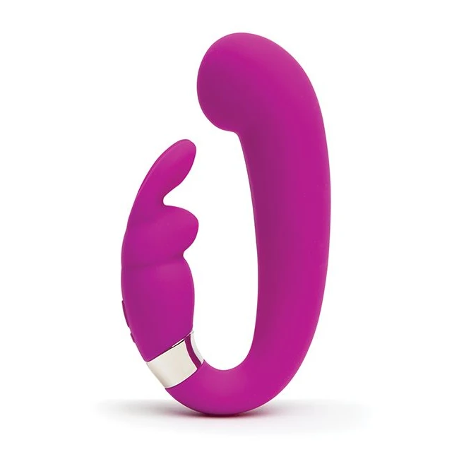 Happy Rabbit G-spot Clitoral Curve Vibrator Purple - How It Feels