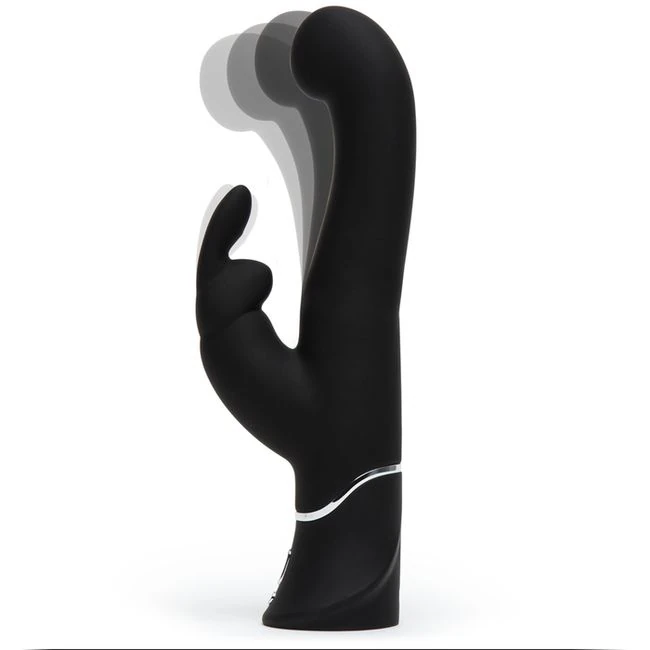 Happy Rabbit G-spot Stroker Rabbit Vibrator Black - Introducing the Happy Rabbit G-Spot Stroker Rabbit Vibrator Black