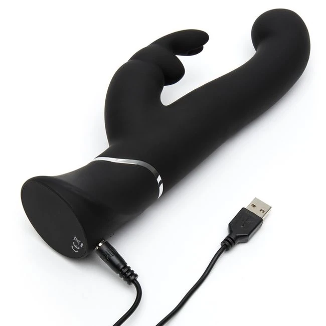 Happy Rabbit G-spot Stroker Rabbit Vibrator Black - Vibration Modes and Features
