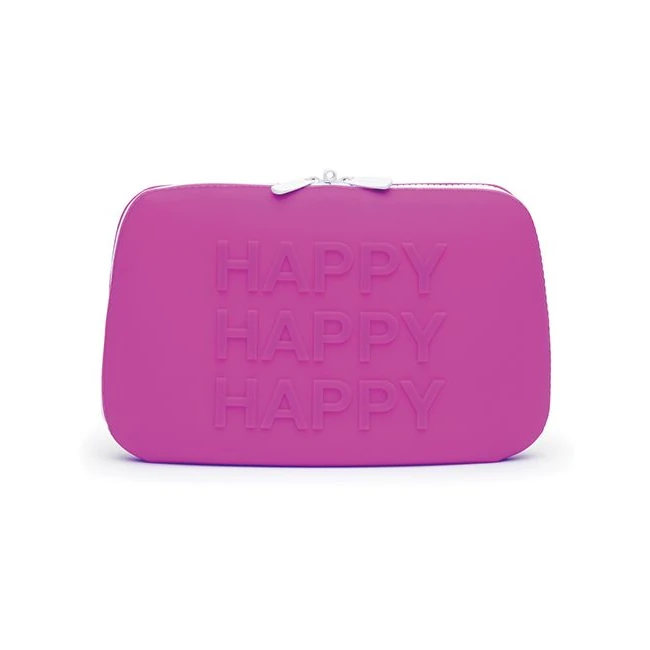 Happy Rabbit Happy Large Purple Silicone Zip Storage Bag - Key Details