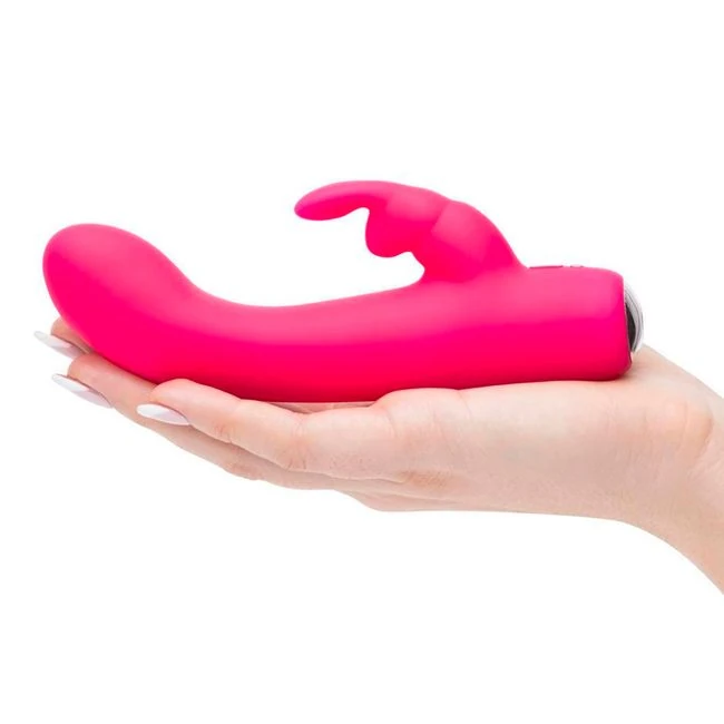 Happy Rabbit Mini Usb Vibrator Rechargeable Pink - Vibration Modes