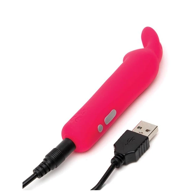 Happy Rabbit Rabbit Ears Bullet Vibe Pink - Vibration Modes and Patterns